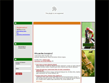 Tablet Screenshot of americanrace.org